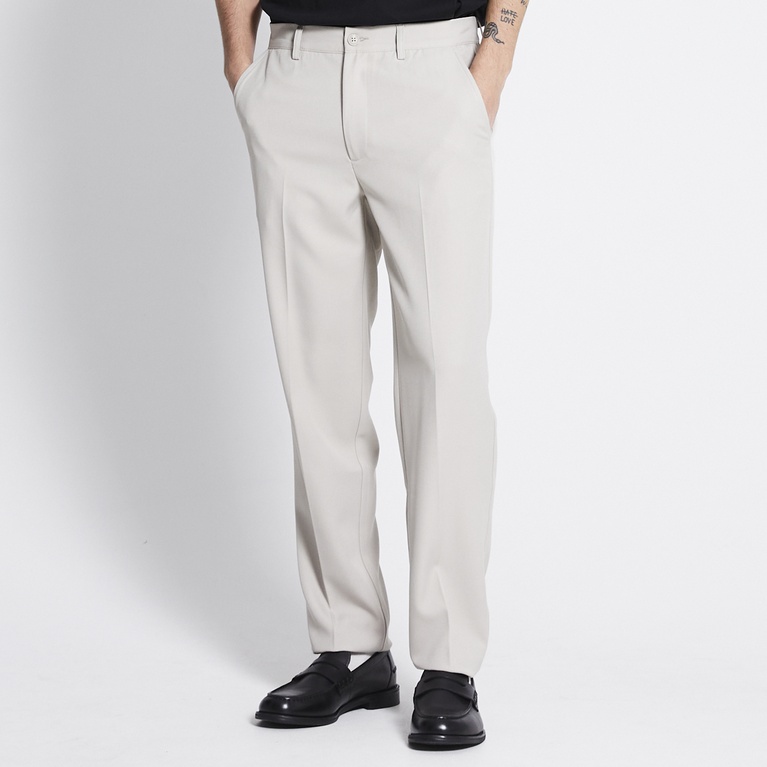 Straight dress pants "Aaron" Beige